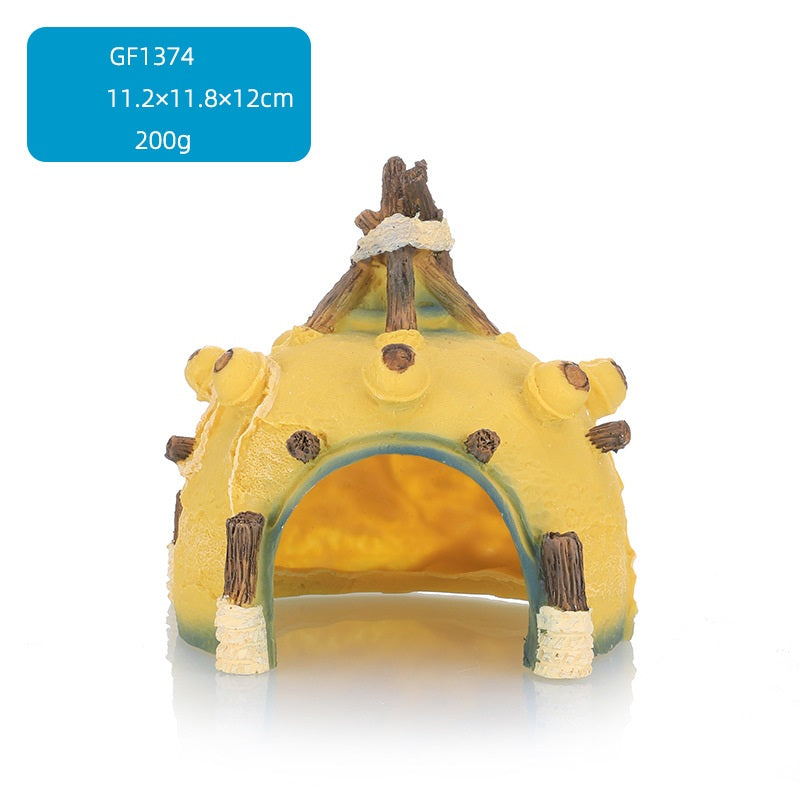 Ornamental cartoon figures for Aquarium