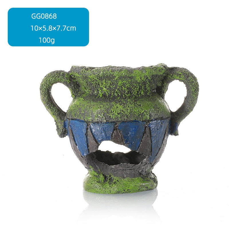 Ornamental cartoon figures for Aquarium