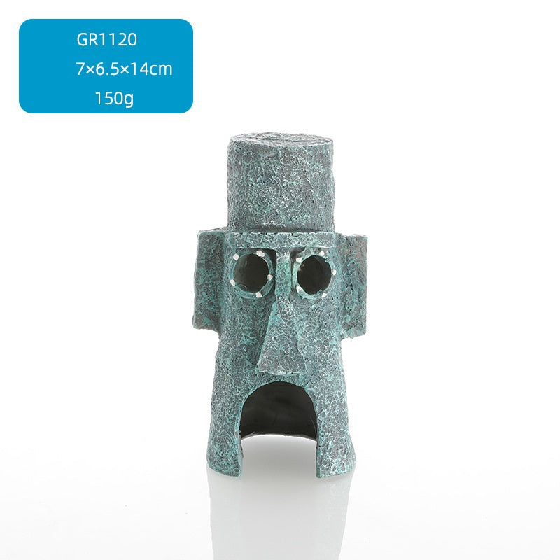 Ornamental cartoon figures for Aquarium