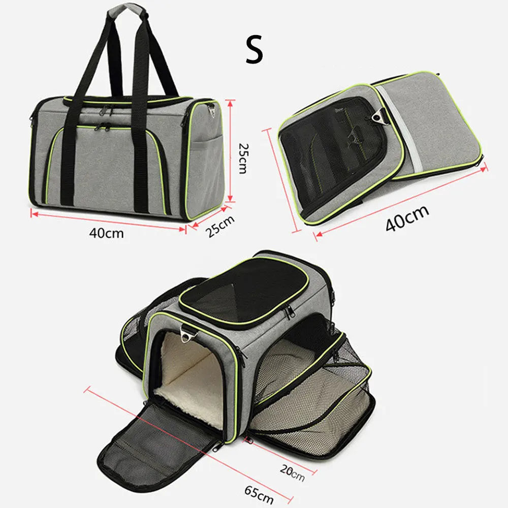 Foldable Breathable Pet Carrier Bag