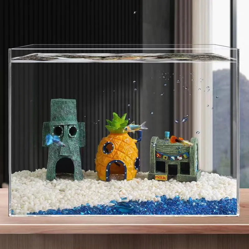 Ornamental cartoon figures for Aquarium
