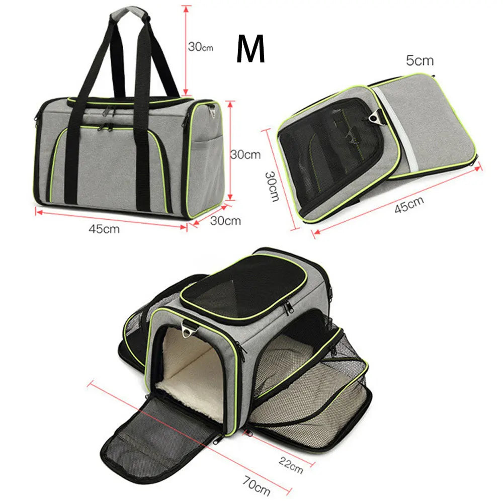 Foldable Breathable Pet Carrier Bag