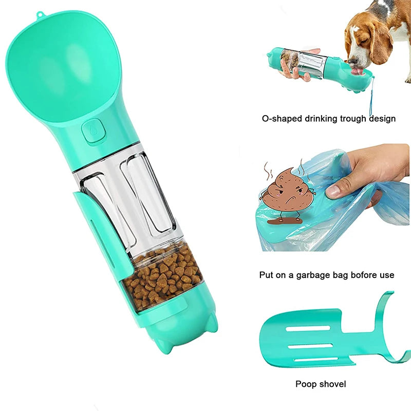 PawHydrate™ - Multifunctional Dog Bottle (Water + Food + Trash Can)