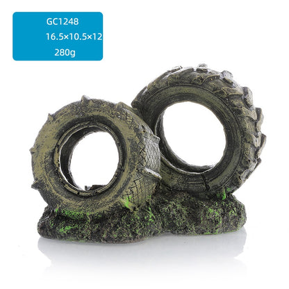 Ornamental cartoon figures for Aquarium