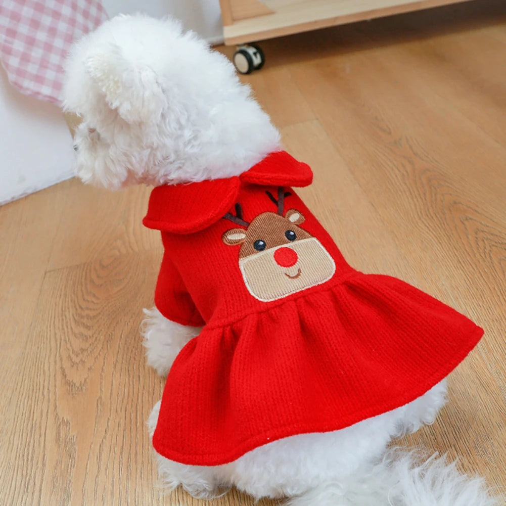 Christmas Princess Dog Dress