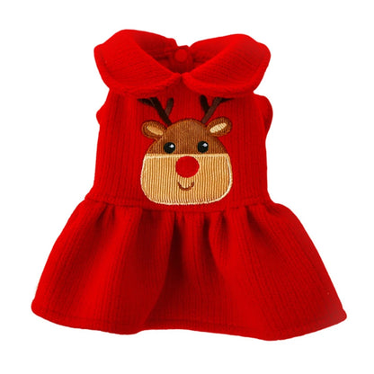 Christmas Princess Dog Dress