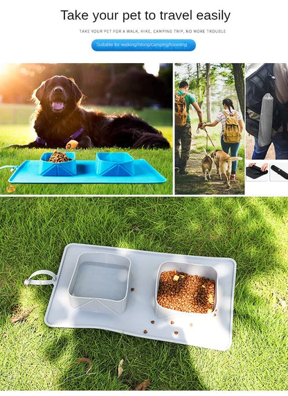 Collapsible Silicone Pet Bowl