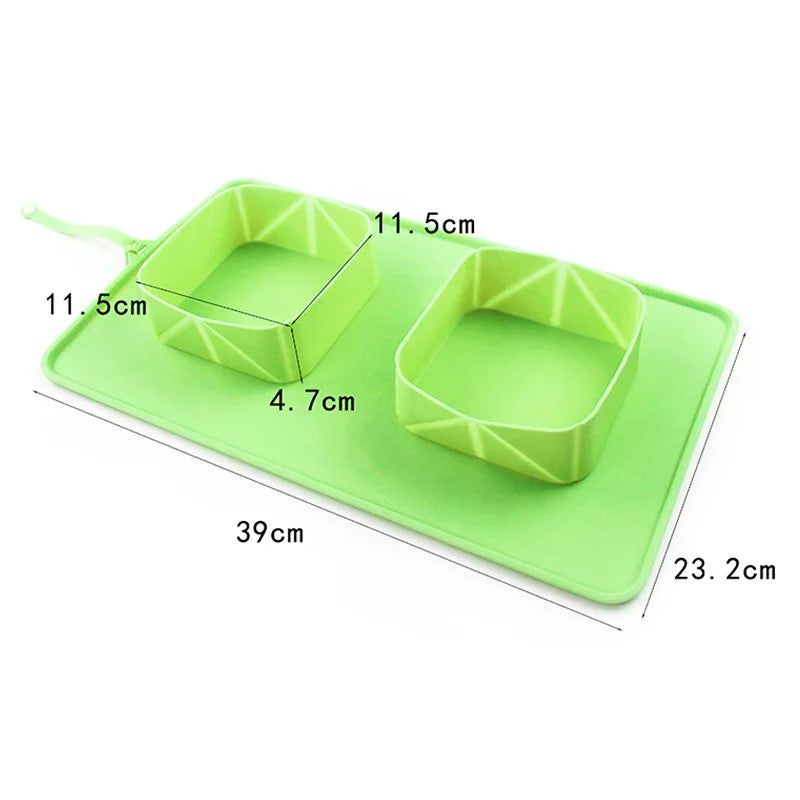 Collapsible Silicone Pet Bowl