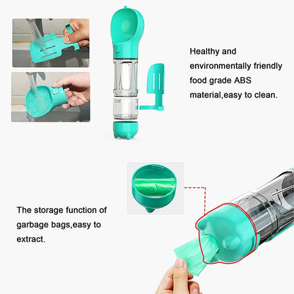 PawHydrate™ - Multifunctional Dog Bottle (Water + Food + Trash Can)