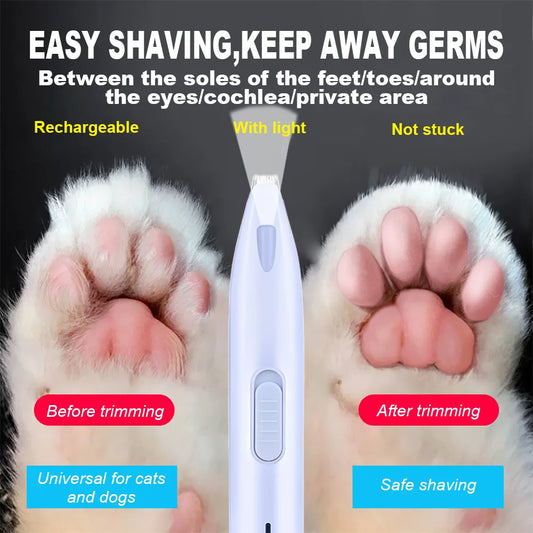 Professional Pet Foot Hair Trimmer