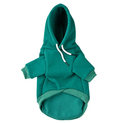 Warm Fleece Hoodie for Stylish dogs