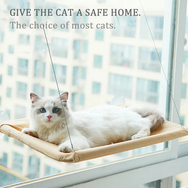 Hanging Cat Bed Hammock: Elevated Retreat