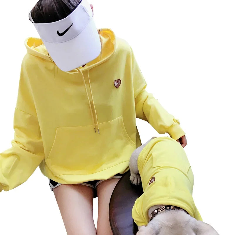 New Parent-Child Wear Hooded Dog Oodie - Spring/Autumn Collection