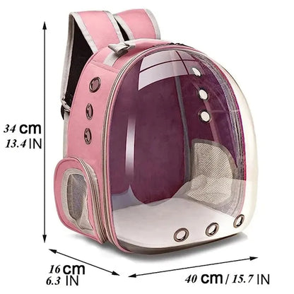 BubblePaws Pet Backpack