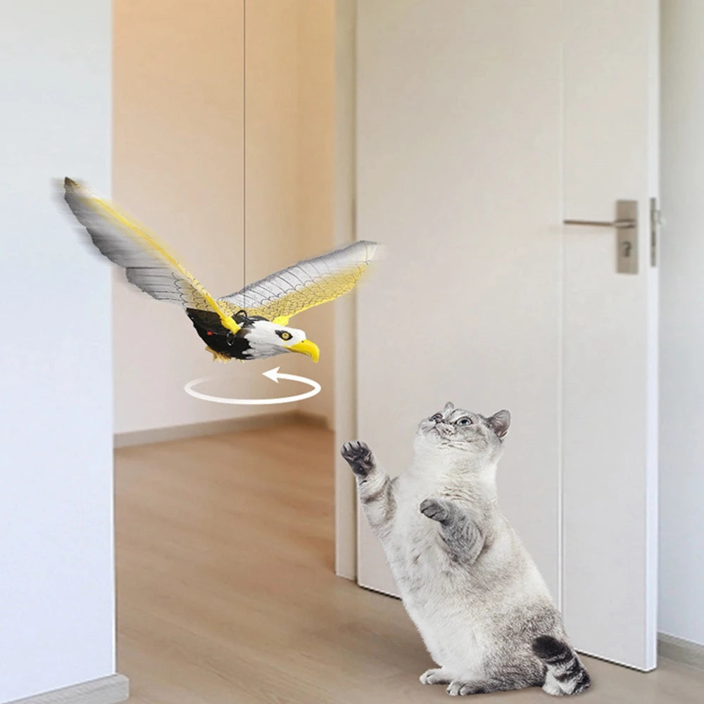 Interactive Electric Bird Cat Teaser Toy