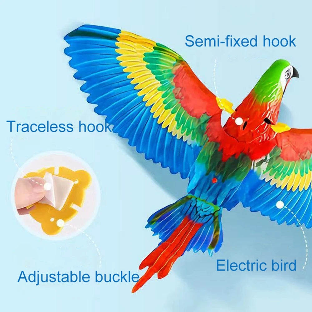 Interactive Electric Bird Cat Teaser Toy