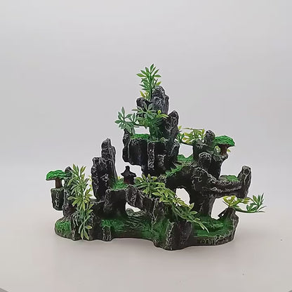 Resin Castle Aquarium Decor