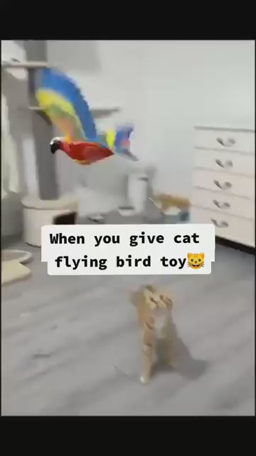 Interactive Electric Bird Cat Teaser Toy